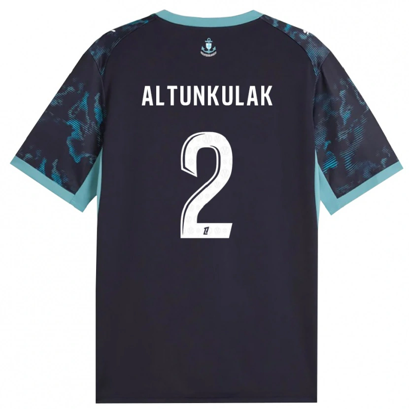 Danxen Donna Maglia Selen Altunkulak #2 Turchese Pallido Bianco Nero Kit Gara Away 2026/27 Maglietta