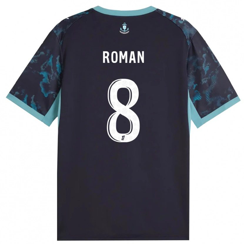 Danxen Donna Maglia Lucas Roman #8 Turchese Pallido Bianco Nero Kit Gara Away 2026/27 Maglietta
