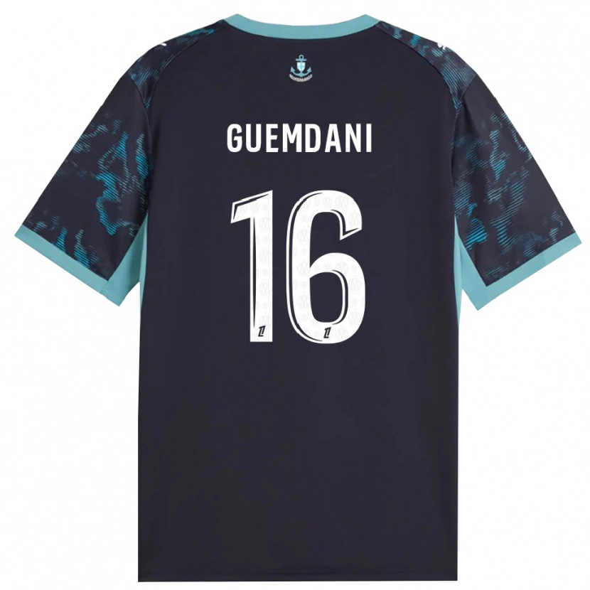 Danxen Donna Maglia Ivan Guemdani #16 Turchese Pallido Bianco Nero Kit Gara Away 2026/27 Maglietta
