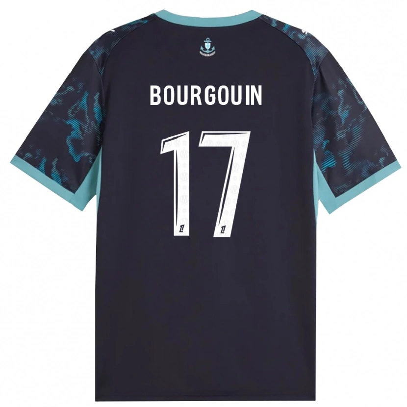Danxen Donna Maglia Laura Bourgouin #17 Turchese Pallido Bianco Nero Kit Gara Away 2026/27 Maglietta
