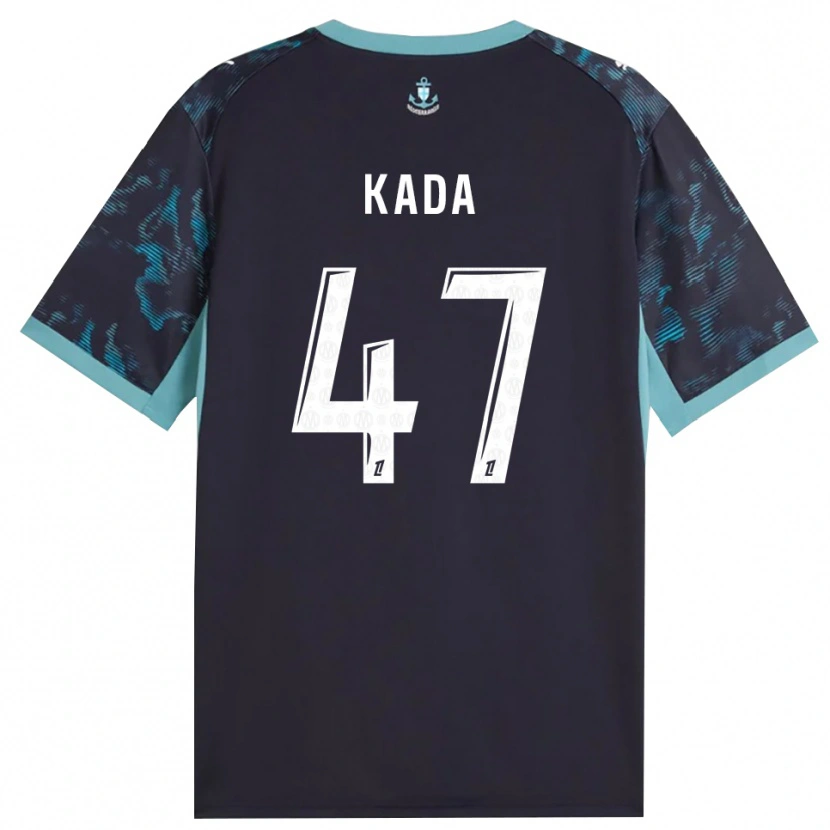 Danxen Donna Maglia Joakim Kada #47 Turchese Pallido Bianco Nero Kit Gara Away 2026/27 Maglietta