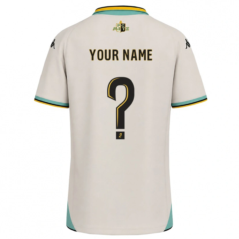 Danxen Donna Maglia Il Tuo Nome #0 Bianco Floreale Nero Kit Gara Away 2026/27 Maglietta