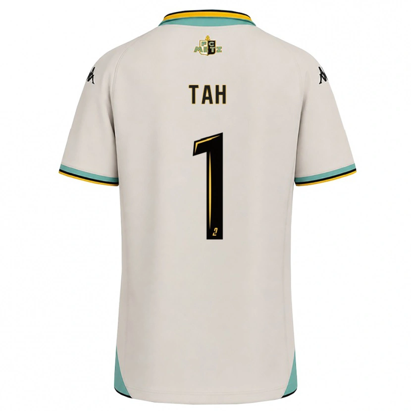 Danxen Donna Maglia Béonaho Tah #1 Bianco Floreale Nero Kit Gara Away 2026/27 Maglietta
