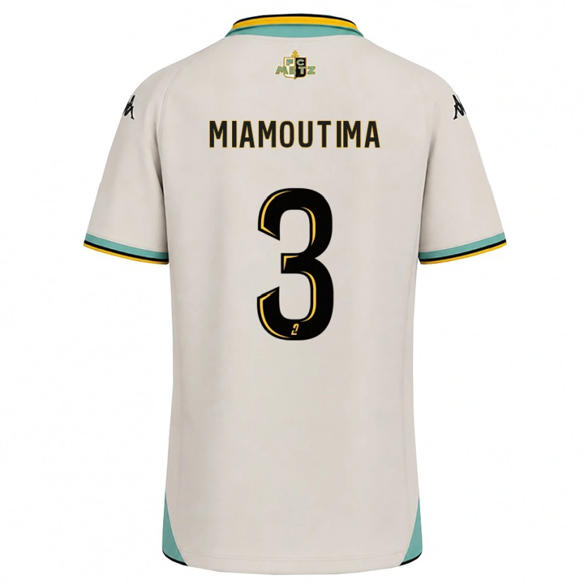 Danxen Donna Maglia Harly-James Miamoutima #3 Bianco Floreale Nero Kit Gara Away 2026/27 Maglietta