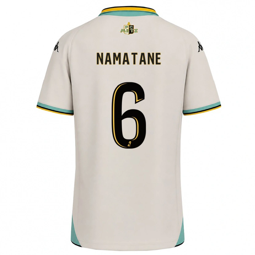 Danxen Donna Maglia Joseph Namatane #6 Bianco Floreale Nero Kit Gara Away 2026/27 Maglietta