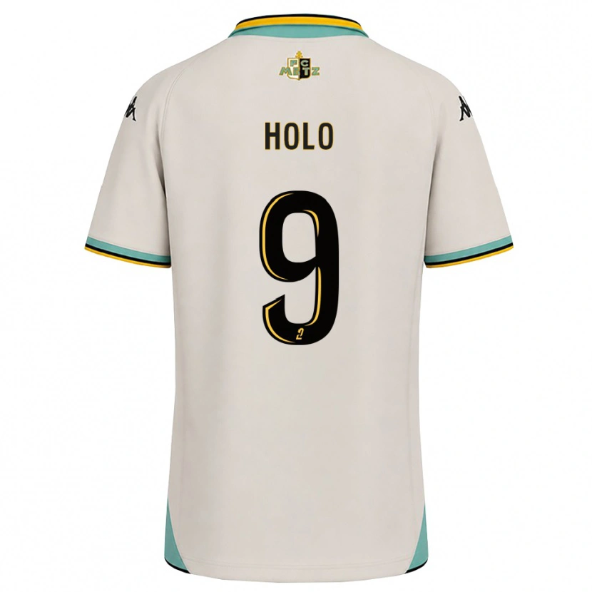 Danxen Donna Maglia Mathis Holo #9 Bianco Floreale Nero Kit Gara Away 2026/27 Maglietta