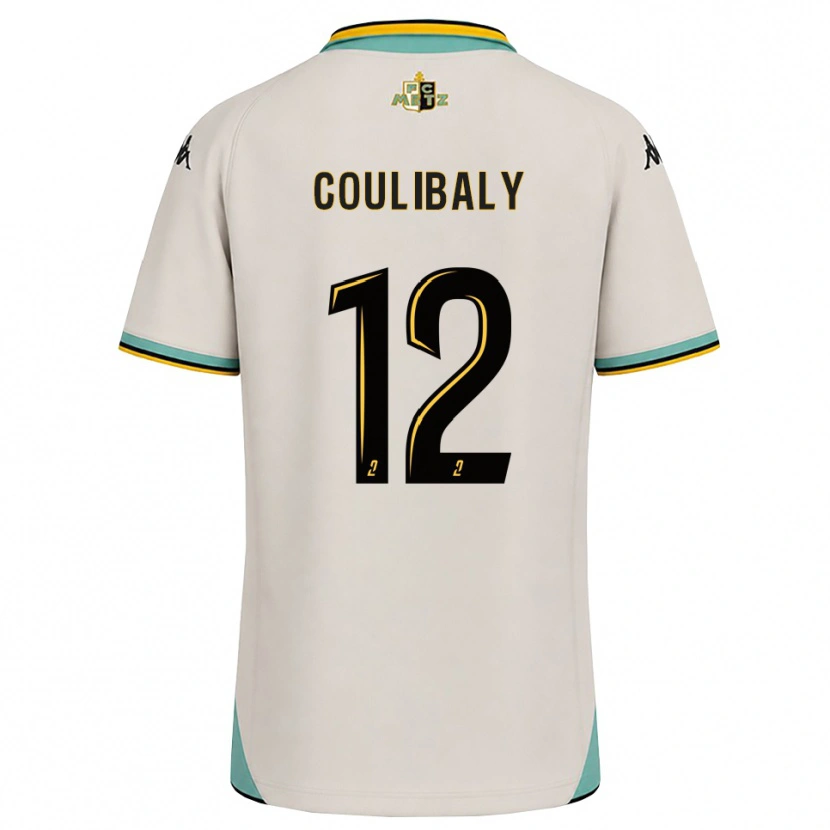 Danxen Donna Maglia Kady Coulibaly #12 Bianco Floreale Nero Kit Gara Away 2026/27 Maglietta