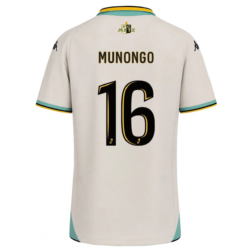 Danxen Donna Maglia Goodness Munongo #16 Bianco Floreale Nero Kit Gara Away 2026/27 Maglietta