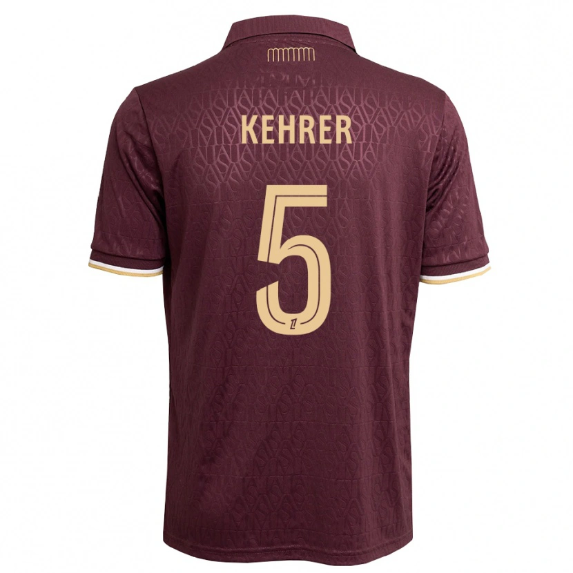 Danxen Donna Maglia Thilo Kehrer #5 Marrone Sabbia Vinaccia Kit Gara Away 2026/27 Maglietta