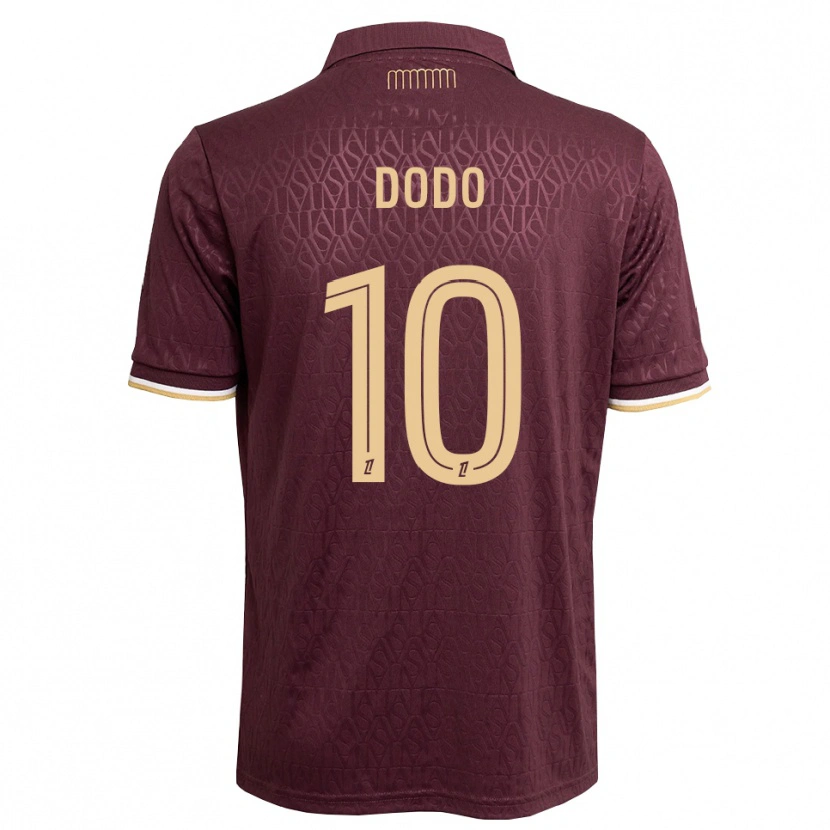 Danxen Donna Maglia Yannick Dodo #10 Marrone Sabbia Vinaccia Kit Gara Away 2026/27 Maglietta