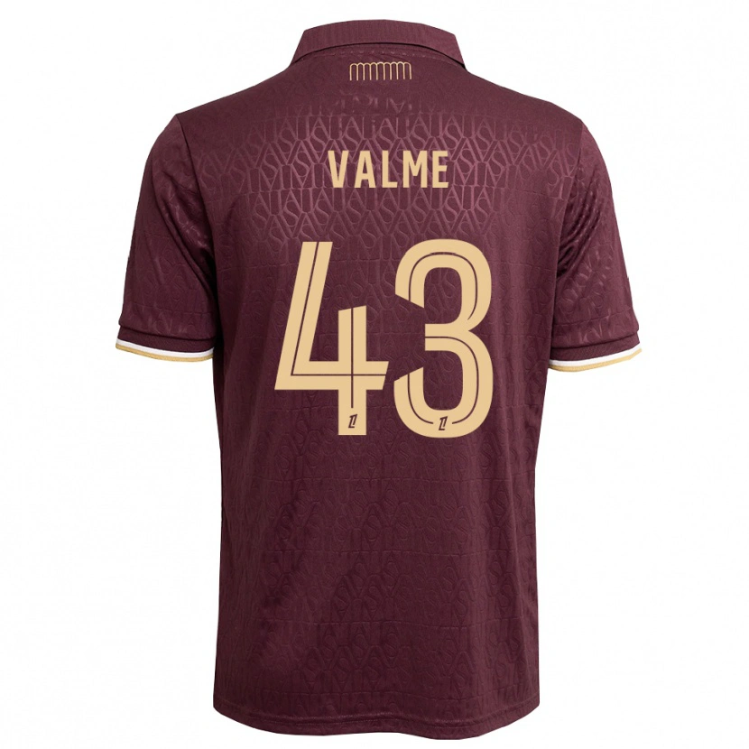 Danxen Donna Maglia Ritchy Valme #43 Marrone Sabbia Vinaccia Kit Gara Away 2026/27 Maglietta