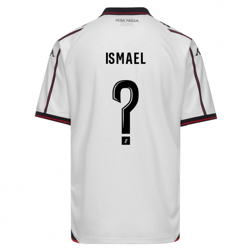 Danxen Donna Maglia Djaher Ismael #0 Nero Bianco Kit Gara Away 2026/27 Maglietta