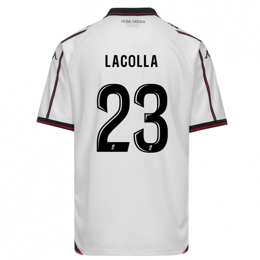 Danxen Donna Maglia Mellie Lacolla #23 Nero Bianco Kit Gara Away 2026/27 Maglietta