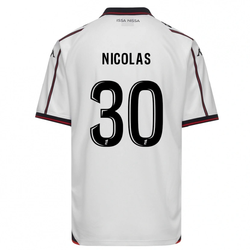 Danxen Donna Maglia Lina-Lou Nicolas #30 Nero Bianco Kit Gara Away 2026/27 Maglietta