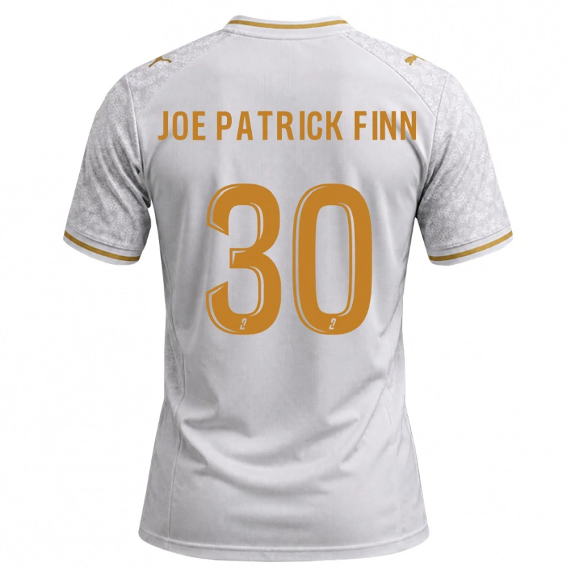 Danxen Donna Maglia John Patrick #30 Bianco Grigio Goldenrod Kit Gara Away 2026/27 Maglietta