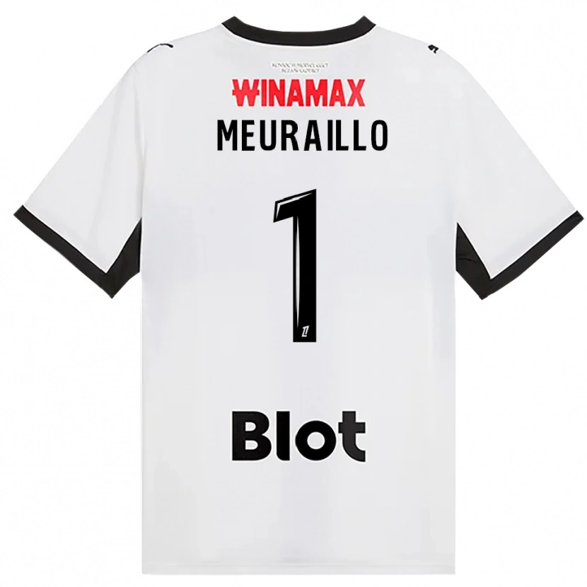Danxen Donna Maglia Thâo Mouapa Mwa Meuraillo #1 Nero Bianco Rosso Kit Gara Away 2026/27 Maglietta