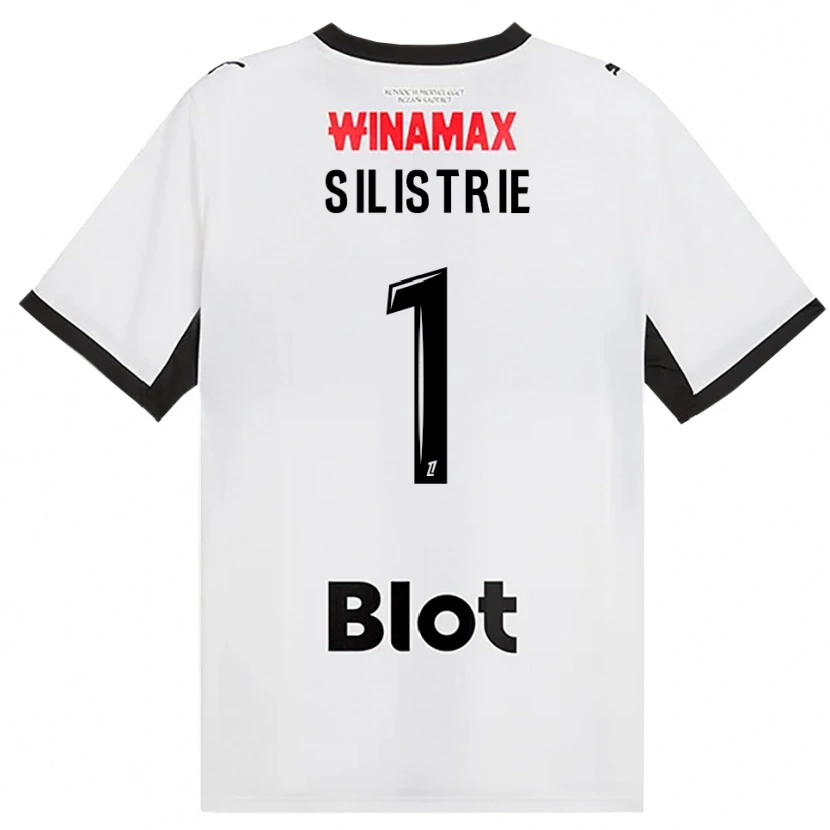 Danxen Donna Maglia Mathys Silistrie #1 Nero Bianco Rosso Kit Gara Away 2026/27 Maglietta