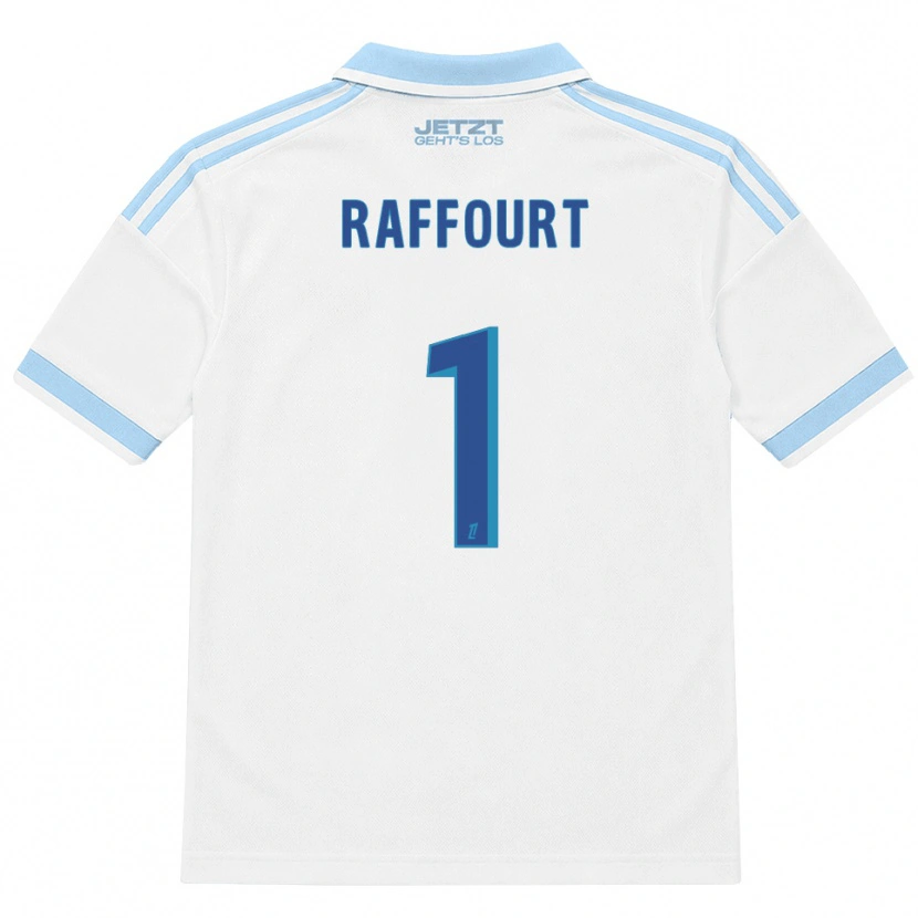 Danxen Donna Maglia Timéo Raffourt #1 Azzurro Chiaro Bianco Rosso Kit Gara Away 2026/27 Maglietta