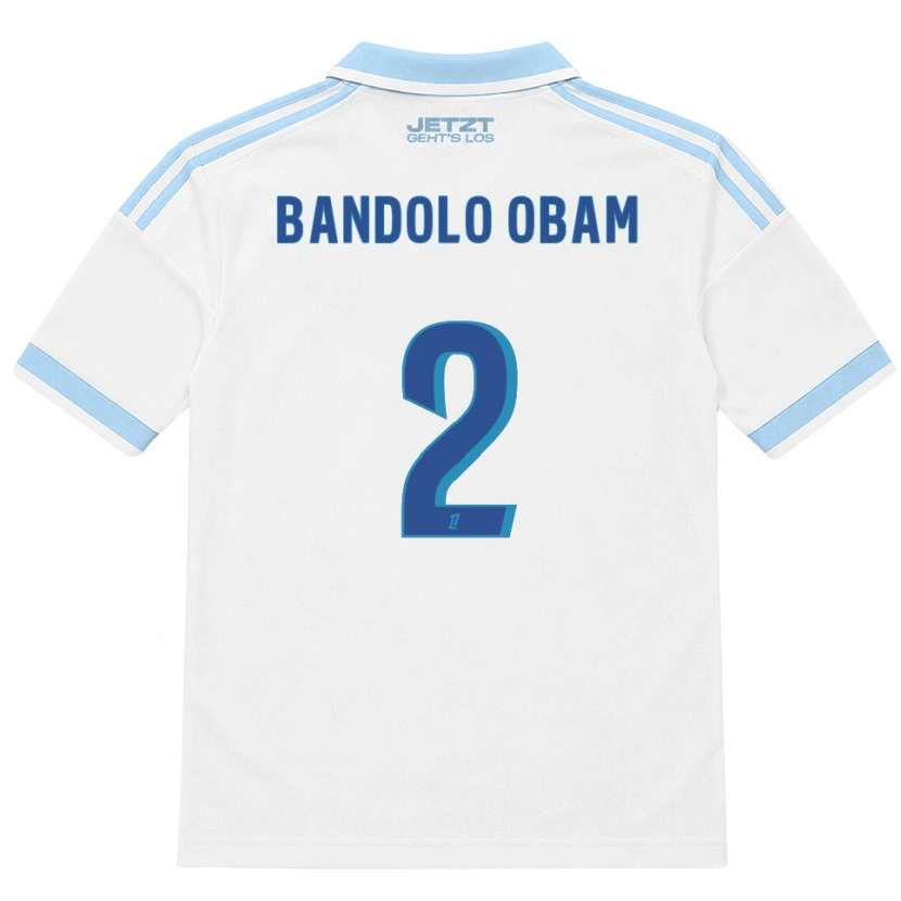 Danxen Donna Maglia Randy Bandolo Obam #2 Azzurro Chiaro Bianco Rosso Kit Gara Away 2026/27 Maglietta