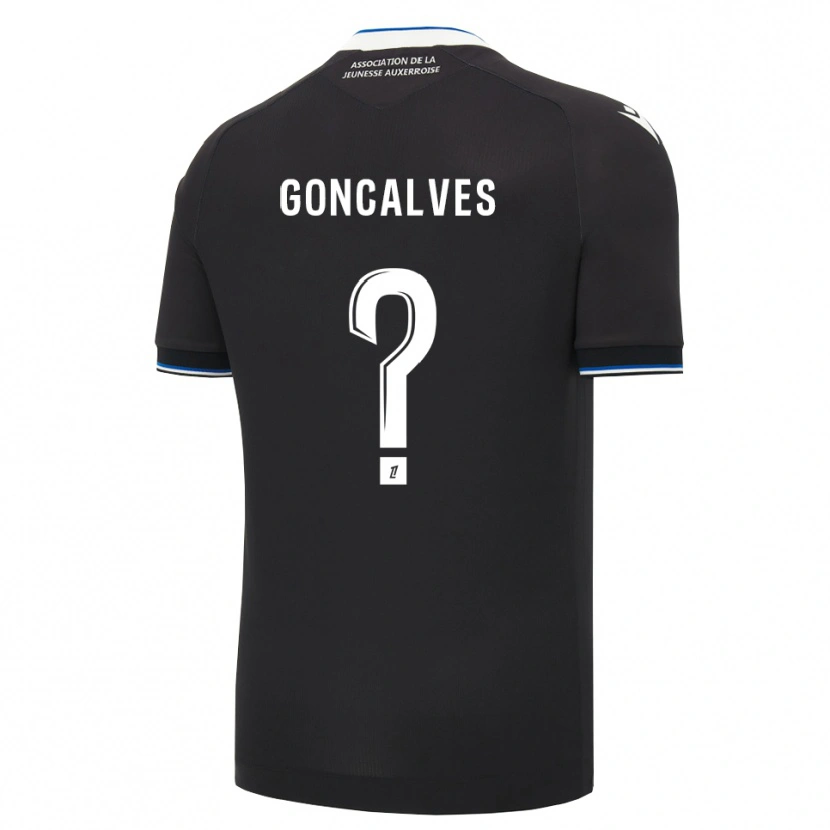 Danxen Donna Maglia Sorène Goncalves #0 Nero Blu Bianco Kit Gara Away 2026/27 Maglietta