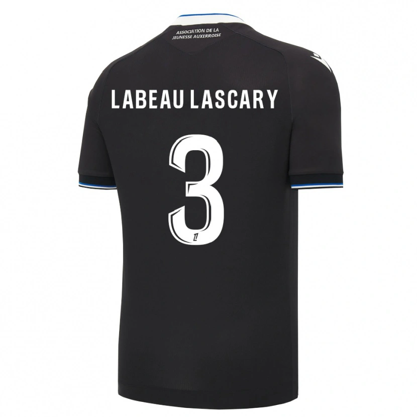 Danxen Donna Maglia Rémy Labeau Lascary #3 Nero Blu Bianco Kit Gara Away 2026/27 Maglietta