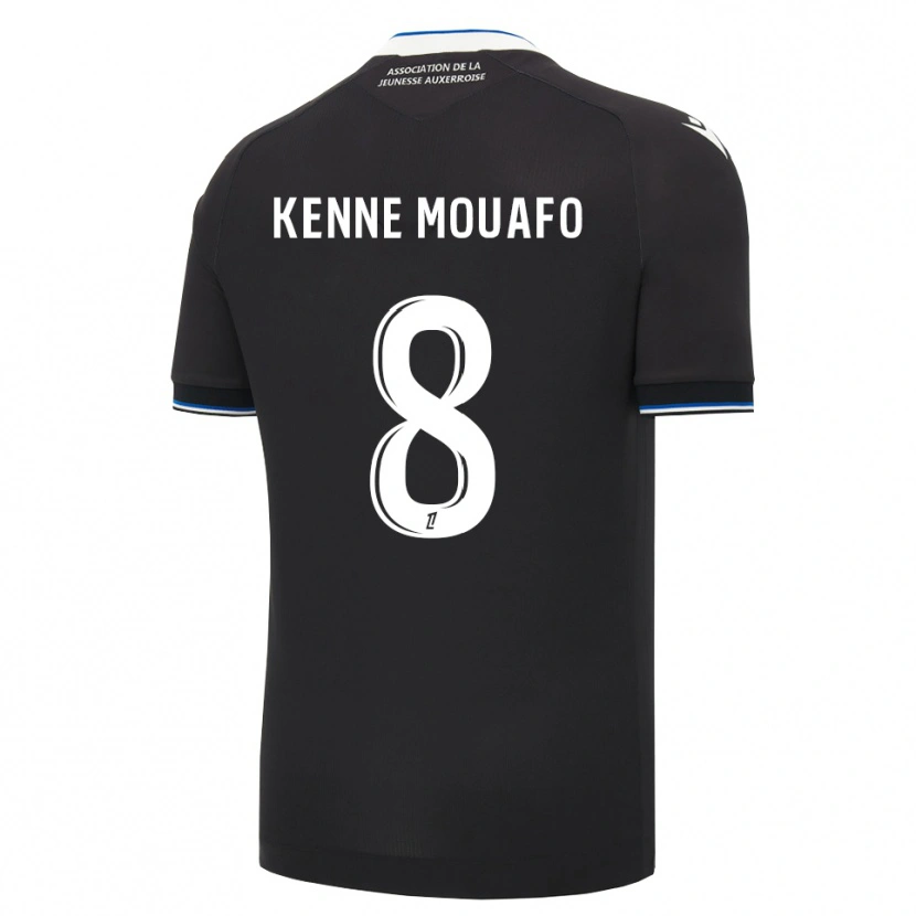 Danxen Donna Maglia Kilyan Kenne Mouafo #8 Nero Blu Bianco Kit Gara Away 2026/27 Maglietta