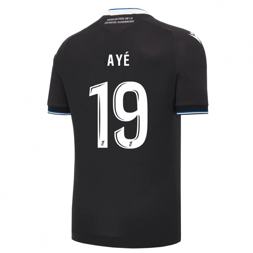 Danxen Donna Maglia Florian Ayé #19 Nero Blu Bianco Kit Gara Away 2026/27 Maglietta