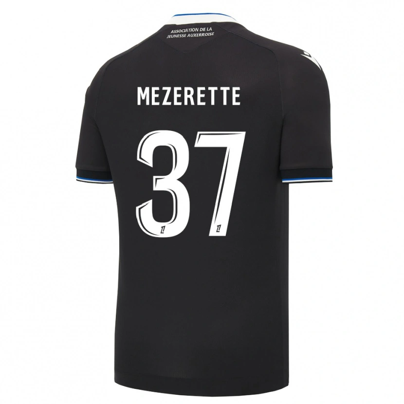 Danxen Donna Maglia Louis Mezerette #37 Nero Blu Bianco Kit Gara Away 2026/27 Maglietta