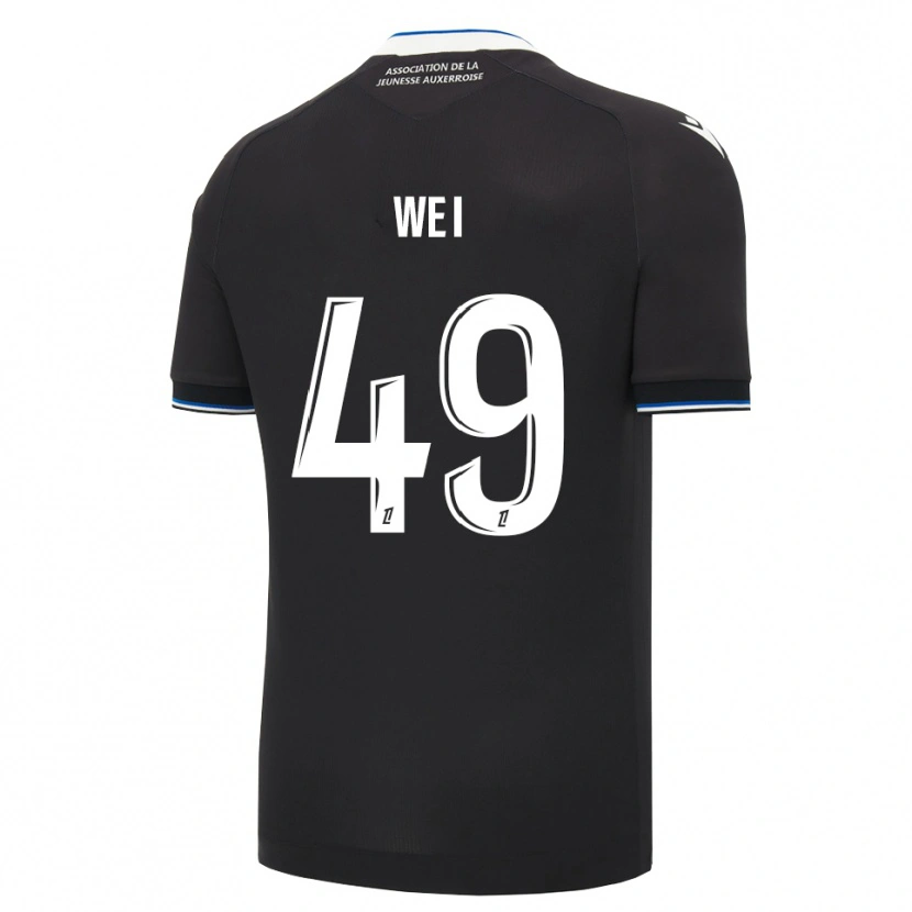 Danxen Donna Maglia Xiangxin Wei #49 Nero Blu Bianco Kit Gara Away 2026/27 Maglietta