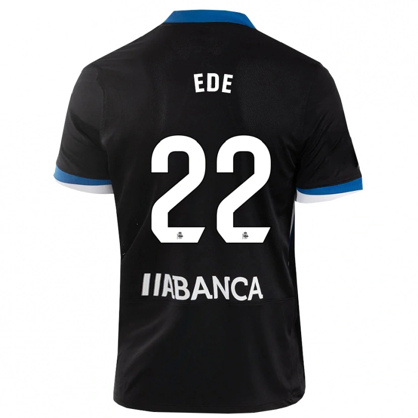 Danxen Donna Maglia Bright Ede #22 Nero Blu Bianco Kit Gara Away 2026/27 Maglietta