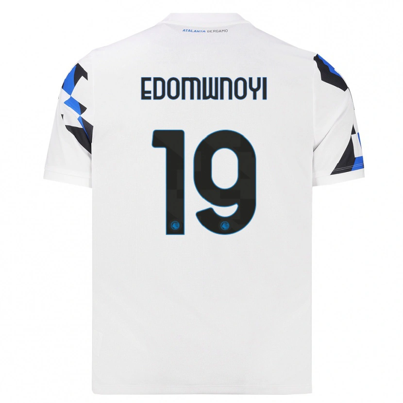 Danxen Donna Maglia Blessed Edomwnoyi #19 Bianco Rosso Blu Kit Gara Away 2026/27 Maglietta