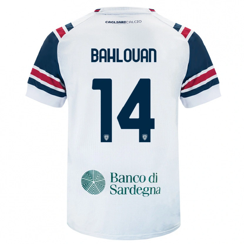 Danxen Donna Maglia Amine Bahlouan #14 Bianco Rosso Verde Kit Gara Away 2026/27 Maglietta