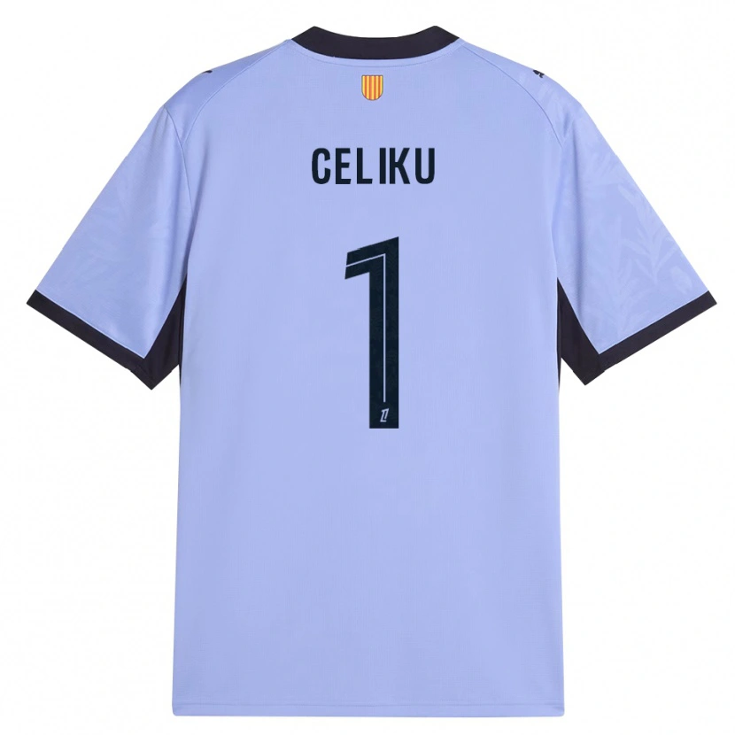 Danxen Donna Maglia Bleron Celiku #1 Lavanda Nero Kit Gara Third 2026/27 Maglietta