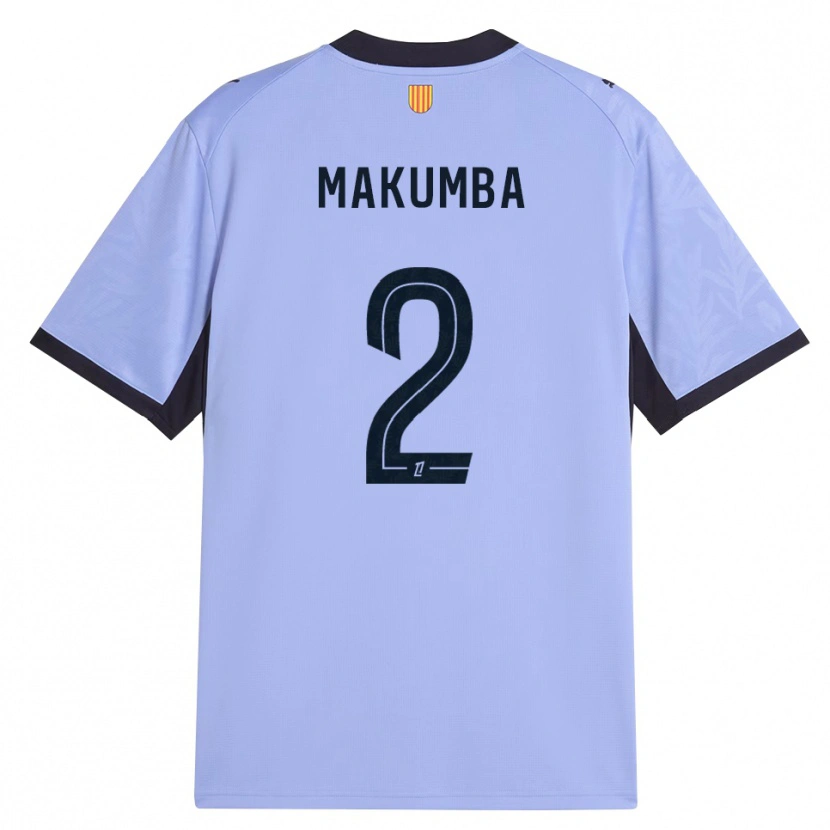 Danxen Donna Maglia Enzo Makumba #2 Lavanda Nero Kit Gara Third 2026/27 Maglietta