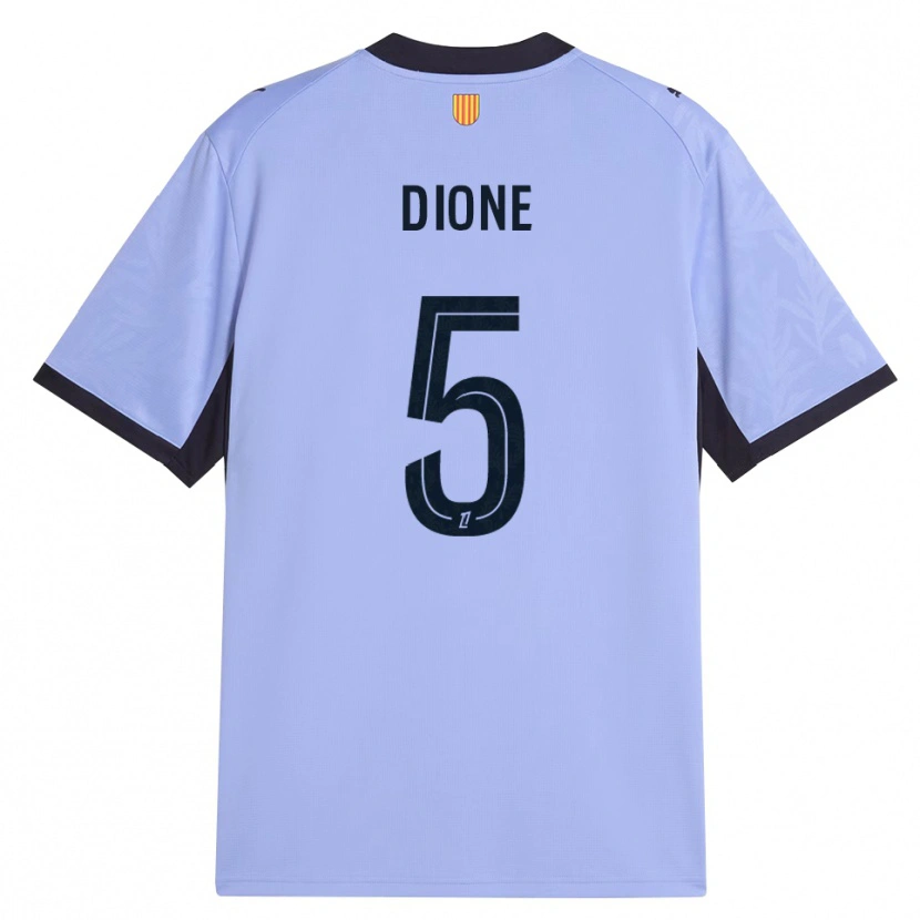 Danxen Donna Maglia Babacar Dioné #5 Lavanda Nero Kit Gara Third 2026/27 Maglietta