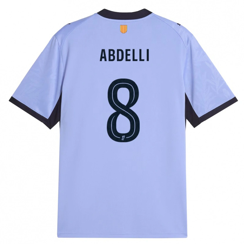 Danxen Donna Maglia Himad Abdelli #8 Lavanda Nero Kit Gara Third 2026/27 Maglietta