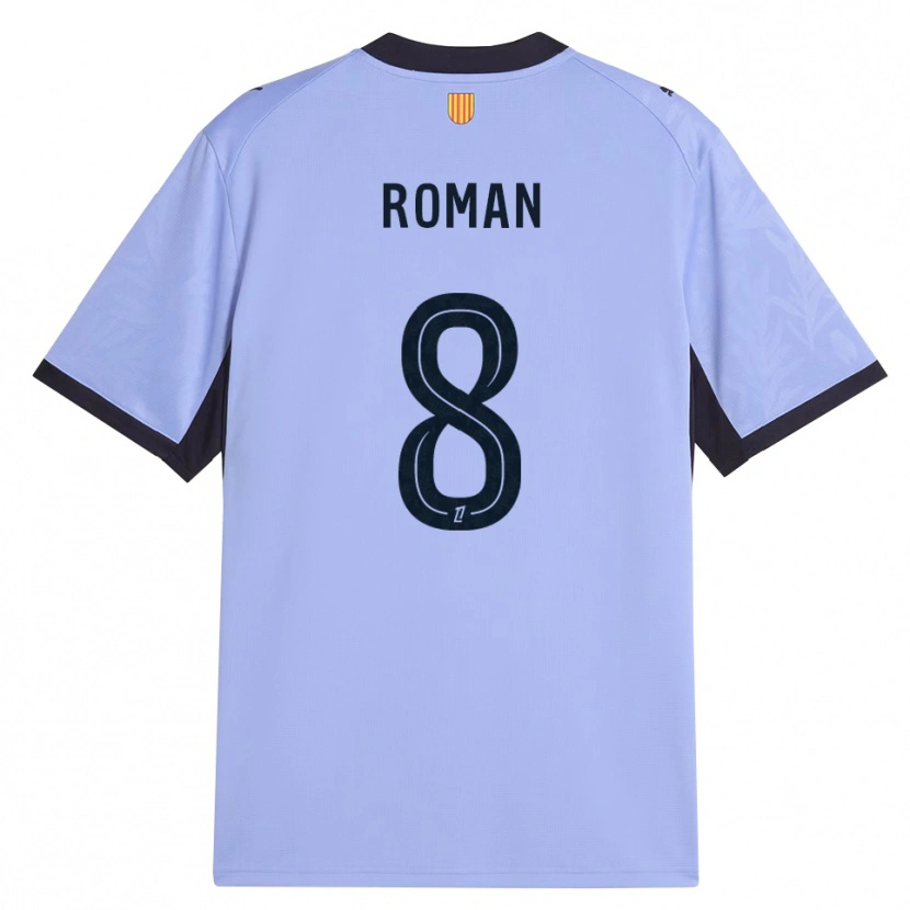 Danxen Donna Maglia Lucas Roman #8 Lavanda Nero Kit Gara Third 2026/27 Maglietta