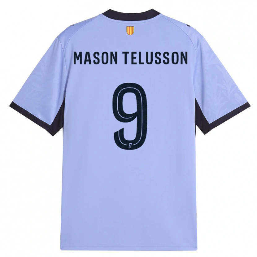 Danxen Donna Maglia Jah-Mason Telusson #9 Lavanda Nero Kit Gara Third 2026/27 Maglietta