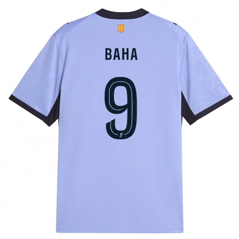 Danxen Donna Maglia Ziyad Baha #9 Lavanda Nero Kit Gara Third 2026/27 Maglietta