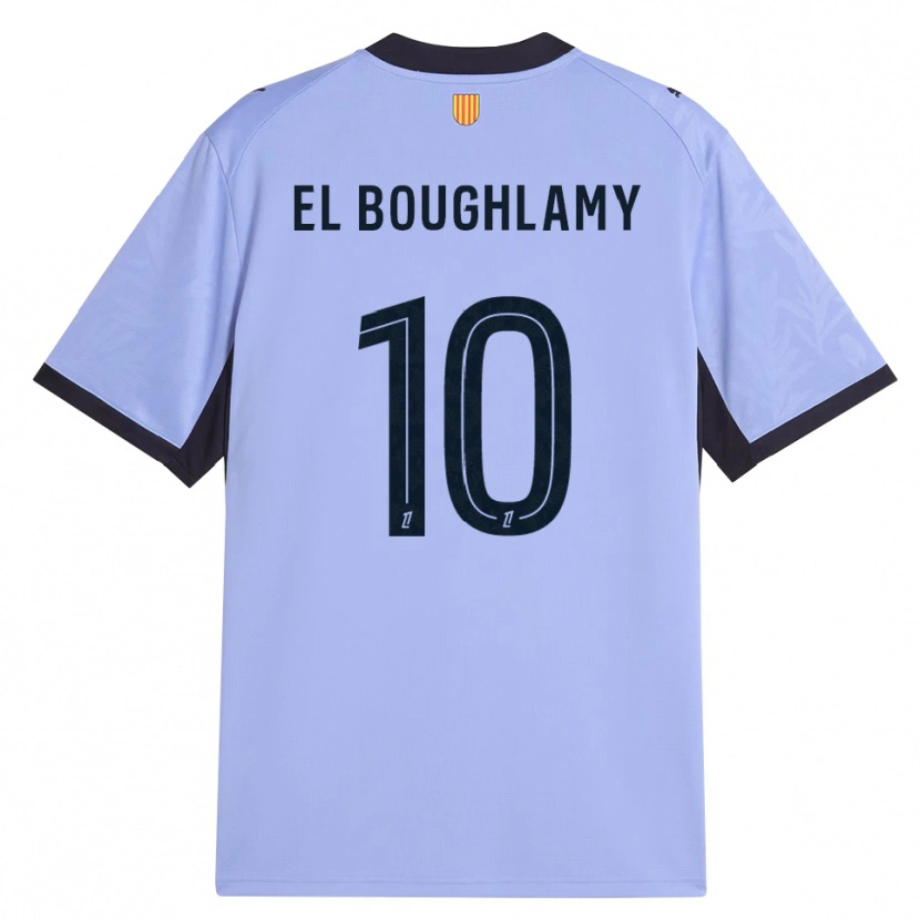Danxen Donna Maglia Adam El Boughlamy #10 Lavanda Nero Kit Gara Third 2026/27 Maglietta