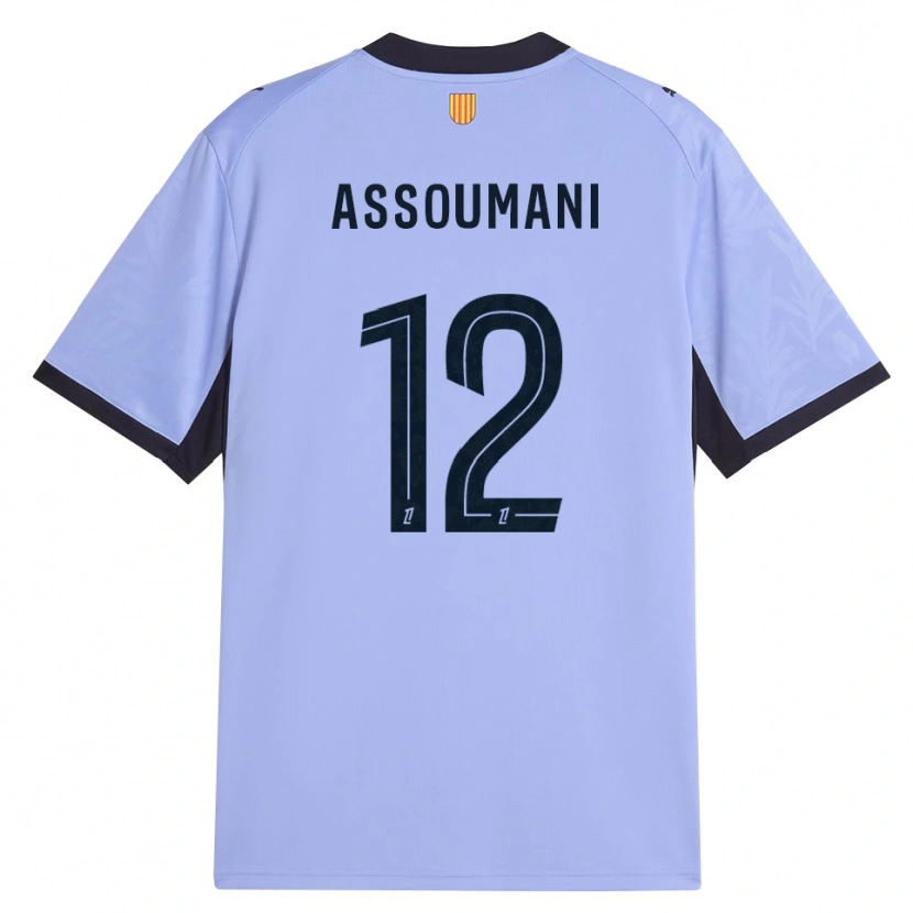 Danxen Donna Maglia Saïfi Assoumani #12 Lavanda Nero Kit Gara Third 2026/27 Maglietta