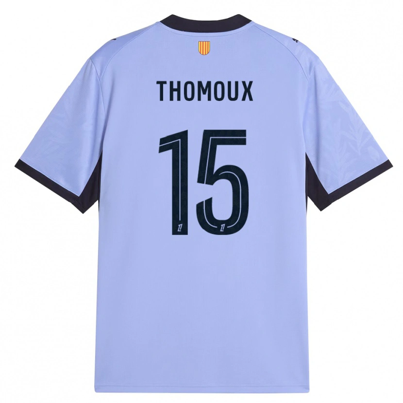 Danxen Donna Maglia Esteban Thomoux #15 Lavanda Nero Kit Gara Third 2026/27 Maglietta