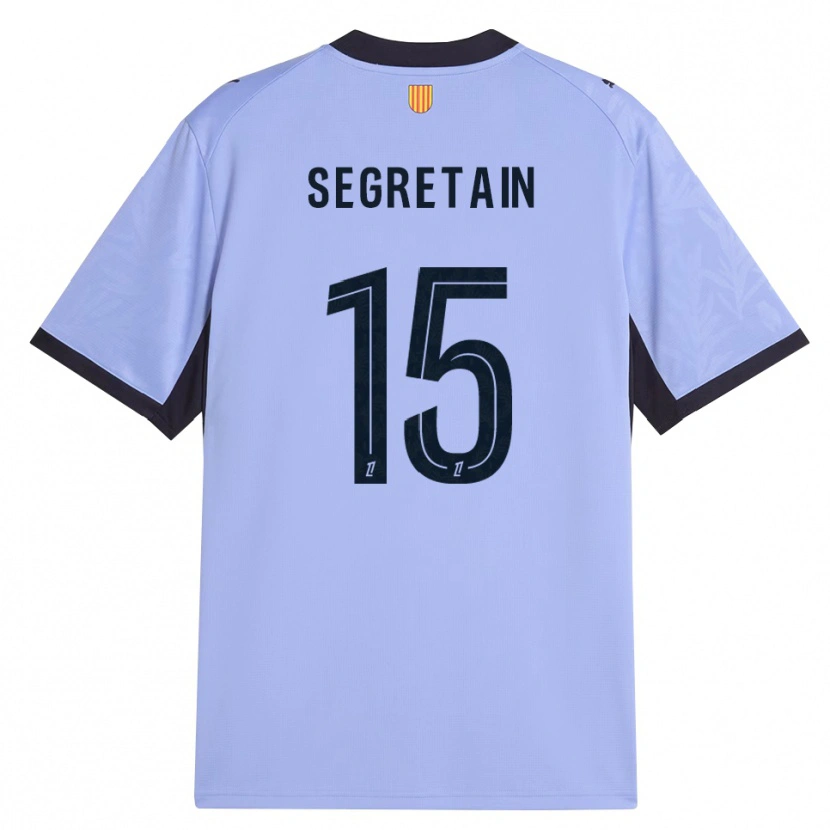 Danxen Donna Maglia Julie Ségrétain #15 Lavanda Nero Kit Gara Third 2026/27 Maglietta