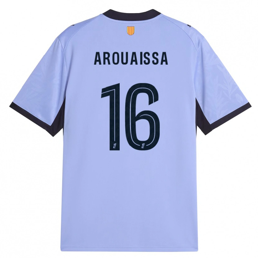 Danxen Donna Maglia Ines Arouaissa #16 Lavanda Nero Kit Gara Third 2026/27 Maglietta