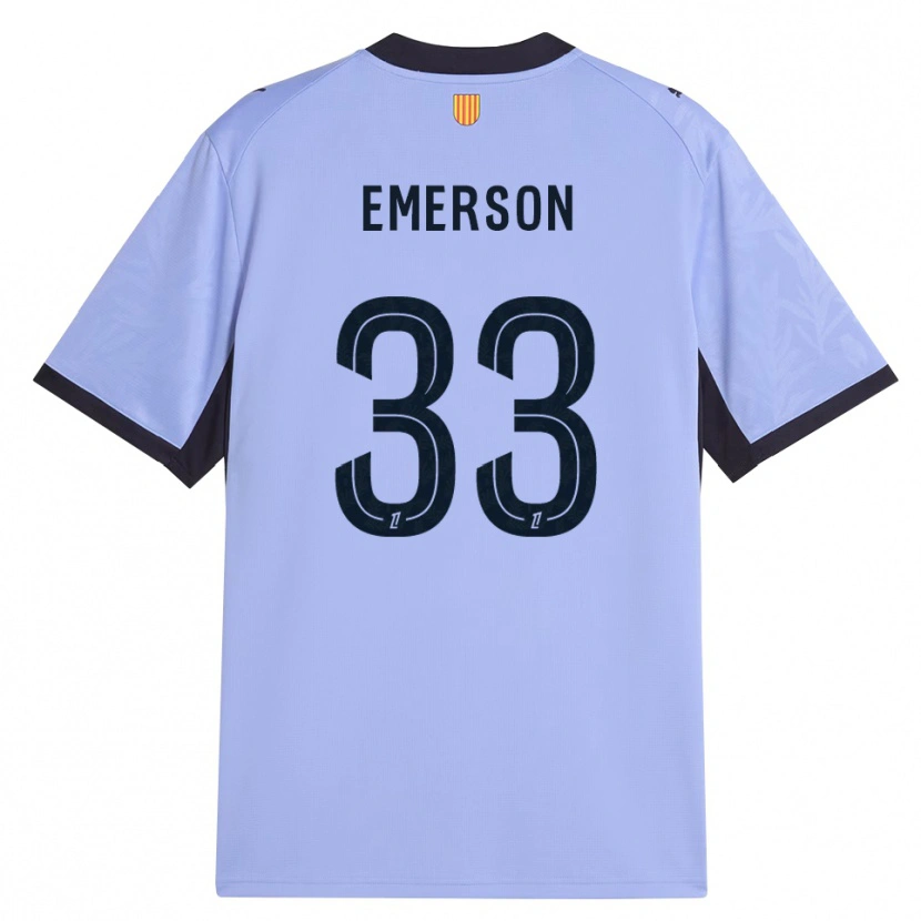 Danxen Donna Maglia Emerson Palmieri Dos Santos #33 Lavanda Nero Kit Gara Third 2026/27 Maglietta