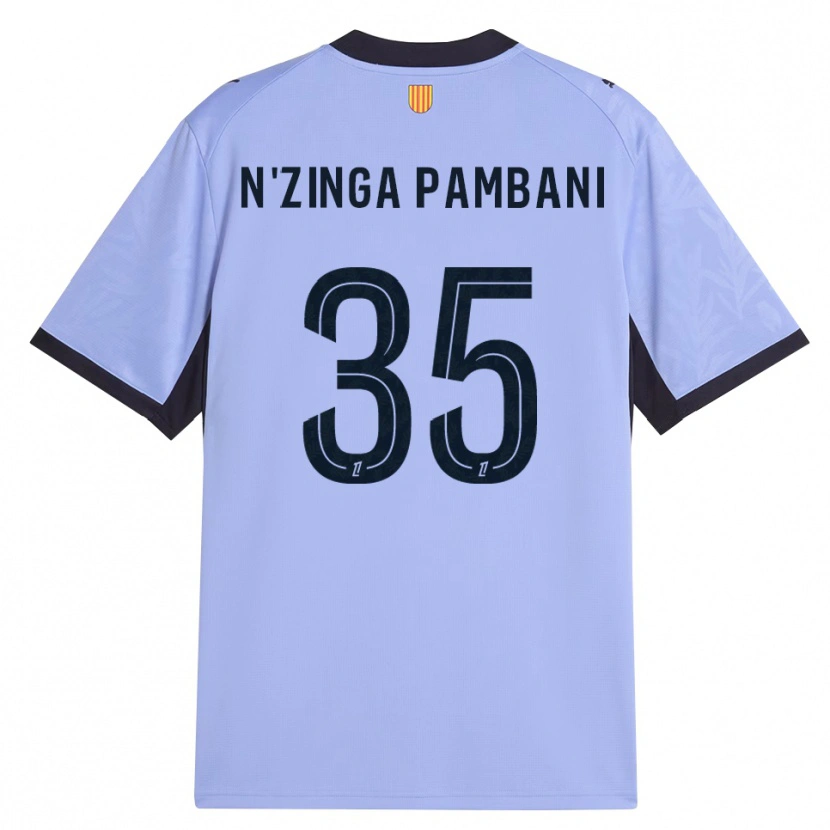 Danxen Donna Maglia Pladi N'zinga Pambani #35 Lavanda Nero Kit Gara Third 2026/27 Maglietta