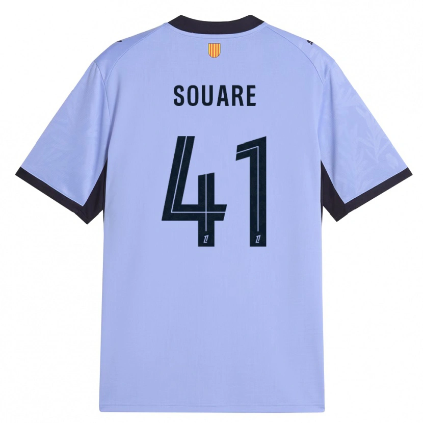 Danxen Donna Maglia Cheick Souare #41 Lavanda Nero Kit Gara Third 2026/27 Maglietta