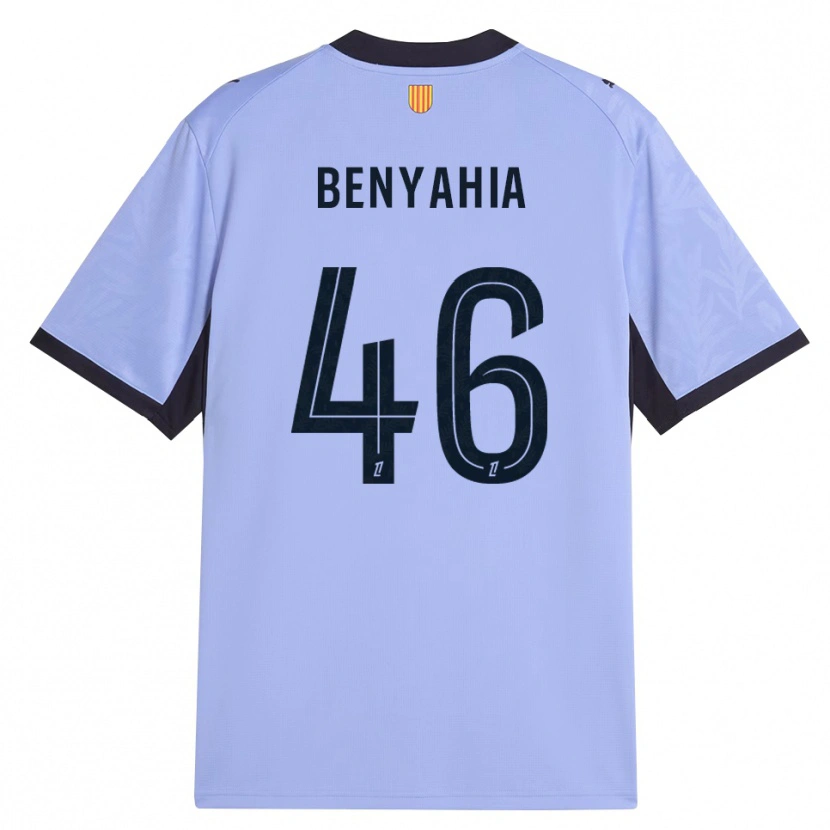 Danxen Donna Maglia Aylan Benyahia-Tani #46 Lavanda Nero Kit Gara Third 2026/27 Maglietta