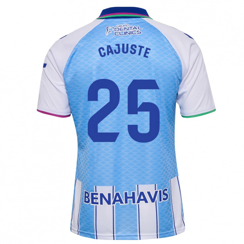 Danxen Donna Maglia Jens Cajuste #25 Blu Cielo Profondo Bianco Kit Gara Home 2026/27 Maglietta