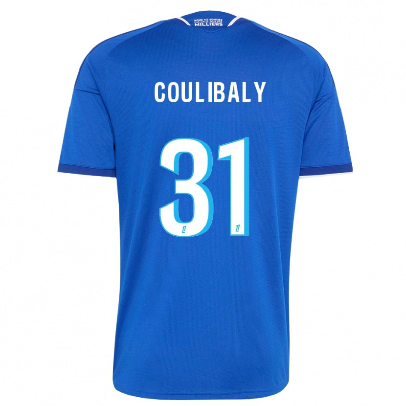 Danxen Donna Maglia Karim Coulibaly #31 Blu Reale Bianco Kit Gara Home 2026/27 Maglietta
